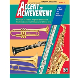 Accent On Achievement - Book 3 - Intermediate Combined Percussion