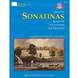 Selected Sonatinas Book 1 - Late Elementary to Early Intermediate Piano