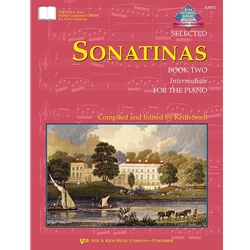 Selected Sonatinas Book 2 - Late Intermediate to Early Advanced Piano