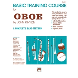 Basic Training Course - Book 1 - Beginning Oboe