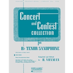 Concert and Contest Collection for Bb Tenor Saxophone -  Tenor Sax