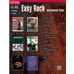 Easy Rock Instrumental Solos for Tenor Sax -  Tenor Sax