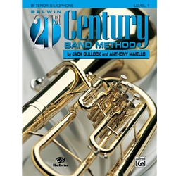 Belwin 21st Century Band Method - 1 Tenor Sax