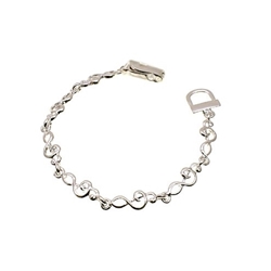 Chain of Treble Clefs Bracelet