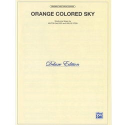 Orange Colored Sky -  Piano-Vocal-Guitar