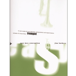 Easy Jazz Conception for Trumpet w/ CD - Easy to Intermediate Trumpet