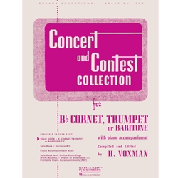 Concert and Contest Collection - Solo Book -  Baritone T.C., Cornet, Trumpet