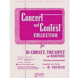 Concert and Contest Collection - Piano Accompaniment -  Piano
