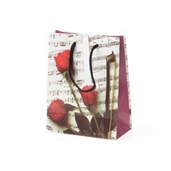 AIM 65900 Sheet Music Print Gift Bag Small