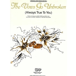 The Vows Go Unbroken -  Piano-Vocal-Guitar