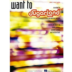 Want To - Piano-Vocal-Guitar
