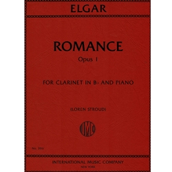 Romance Opus 1 - Clarinet