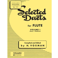 Rubank Selected Duets - Volume 1 - Easy to Intermediate Flute