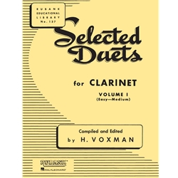 Rubank Selected Duets - Volume 1 - Easy to Intermediate Clarinet
