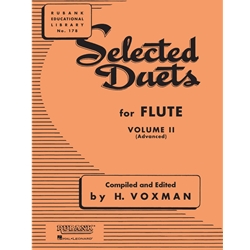 Rubank Selected Duets - Volume 2 - Intermediate - Advanced Flute