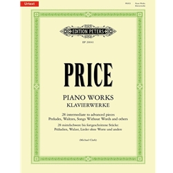 Piano Works - Intermediate to Advanced Piano