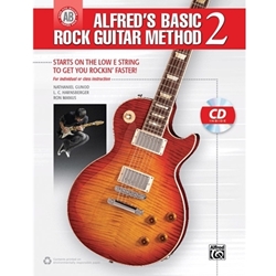Alfred's Basic Rock Guitar Method Book 2 -  Guitar