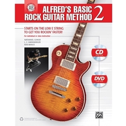 Alfred's Basic Rock Guitar Method Book 2 -  Guitar