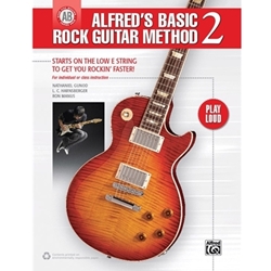 Alfred's Basic Rock Guitar Method Book 2 -  Guitar