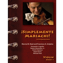 Simplemente Mariachi! Book 1 - Beginning Violin