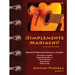 Simplemente Mariachi! Book 1 - Beginning Vihuela, Guitar