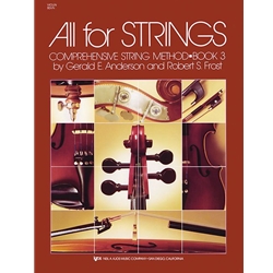 All For Strings - Book 3 - Intermediate Cello