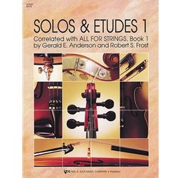 All For Strings: Solos & Etudes - Book 1 -  Violin
