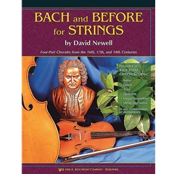 Bach And Before For Strings - Beginning Violin