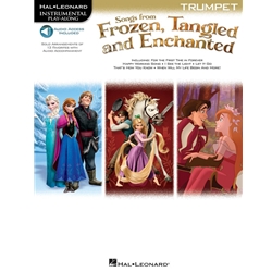 Songs from Frozen, Tangled and Enchanted Instrumental Play Along -  Trumpet