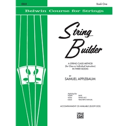 Belwin Course For Strings: String Builder, Book 1 -  Cello