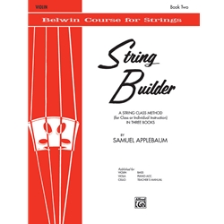 Belwin Course For Strings: String Builder, Book 2 -  Violin