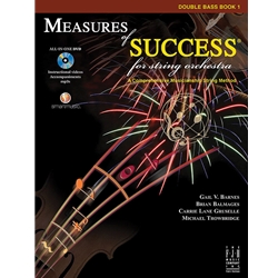 Measures of Success® For String Orchestra - Book 1 - Beginning Double Bass