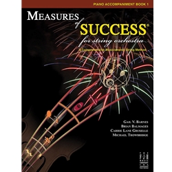 Measures of Success® For String Orchestra - Book 1 - Beginning Piano Accompaniment