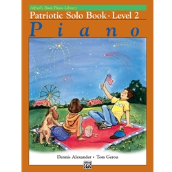 Alfred's Basic Piano Library: Patriotic Solo Book - 2 Piano