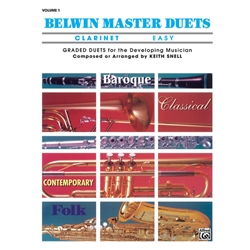 Belwin Master Duets - Volume 1 - Easy Clarinet