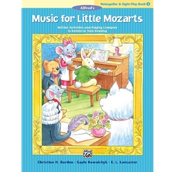Music for Little Mozarts: Notespeller & Sight-Play Book - 3 Piano