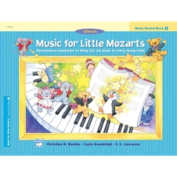 Music for Little Mozarts: Music Recital Book - 3 Piano