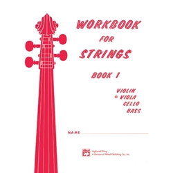 Workbook for Strings, Book 1 - 1 Viola