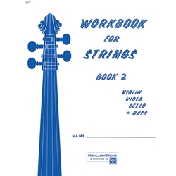 Workbook for Strings, Book 2 - 2 Double Bass