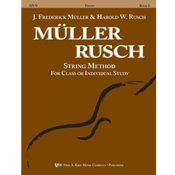 Muller-Rusch String Method, Book 2 - 2 Violin