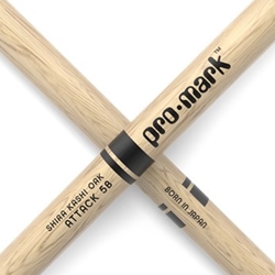 Promark PW5BW Shira Kashi Oak Wood Tip Drumsticks 5B