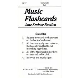 Music Flash Cards -  Piano