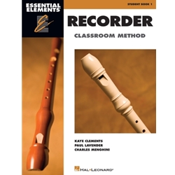 Essential Elements for Recorder Classroom Method Book 1 - 1 Recorder