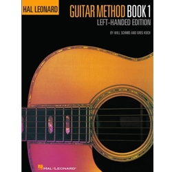 Hal Leonard Guitar Method Book 1 - Left Handed Edition - 1 Guitar