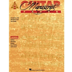 Recorded Versions Guitar Tablature Manuscript Paper -  Guitar