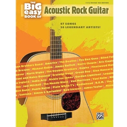 The Big Easy Book of Acoustic Rock Guitar - Easy Guitar