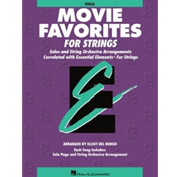 Movie Favorites for Strings -  Viola