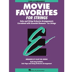 Movie Favorites for Strings -  Piano Accompaniment