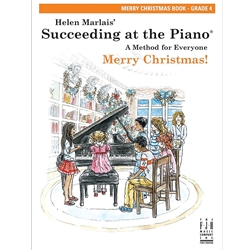 Succeeding At the Piano® Merry Christmas Book - 4 Piano