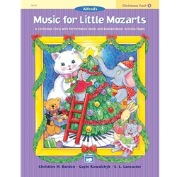 Music For Little Mozarts: Christmas Fun! Book - 4 Piano